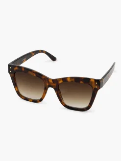 Online Bruine Cat Eye Zonnebril Print Dames Online Exclusive Accessoires