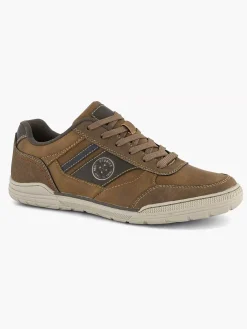Sale Bruine Comfort Sneaker Heren Sneakers