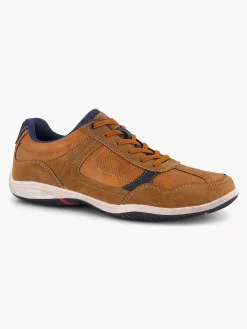 Sale Bruine Comfort Sneaker Heren Sneakers