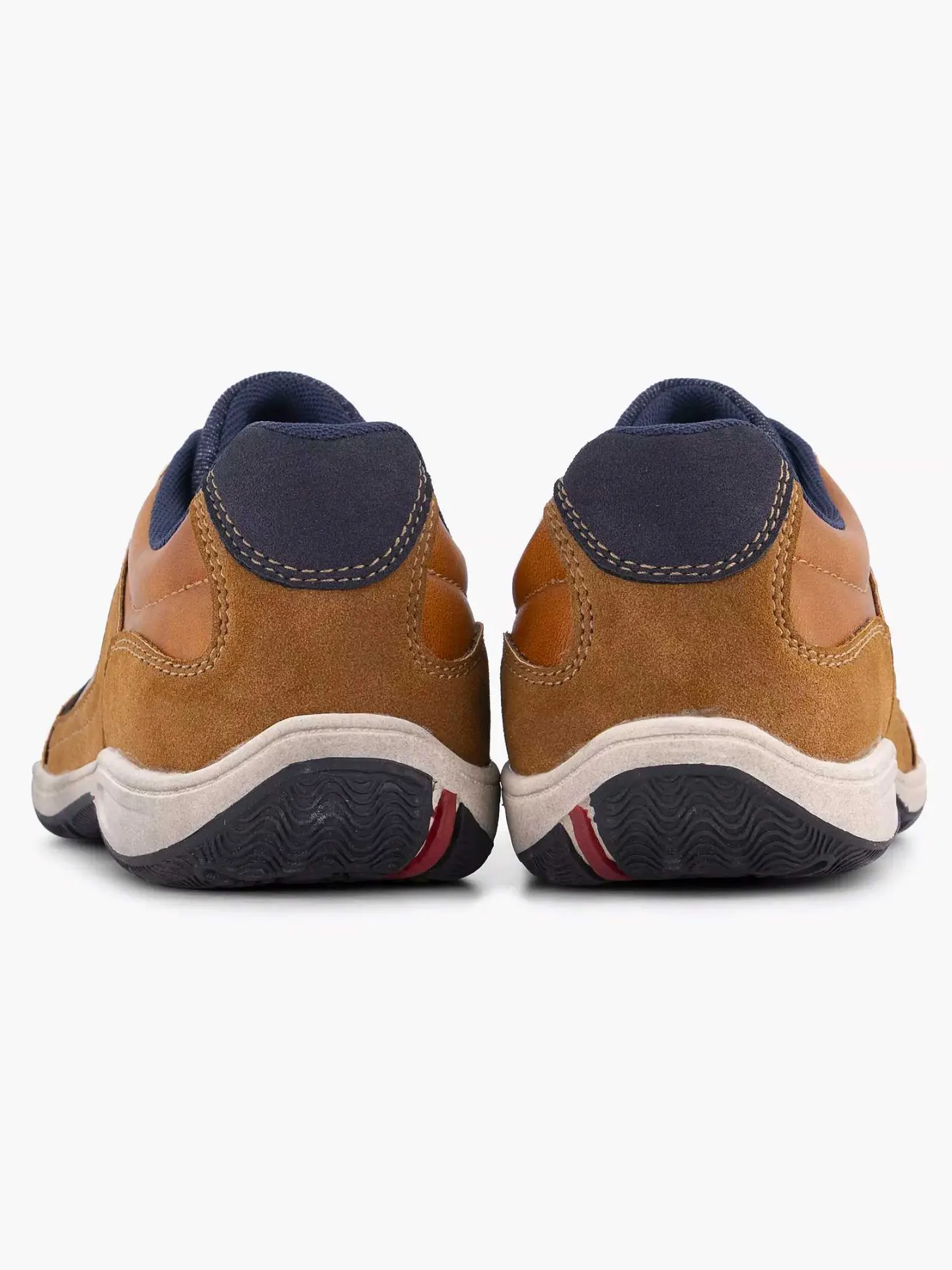 Sale Bruine Comfort Sneaker Heren Sneakers