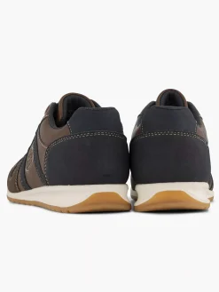 Outlet Bruine Comfort Sneaker Heren Sneakers