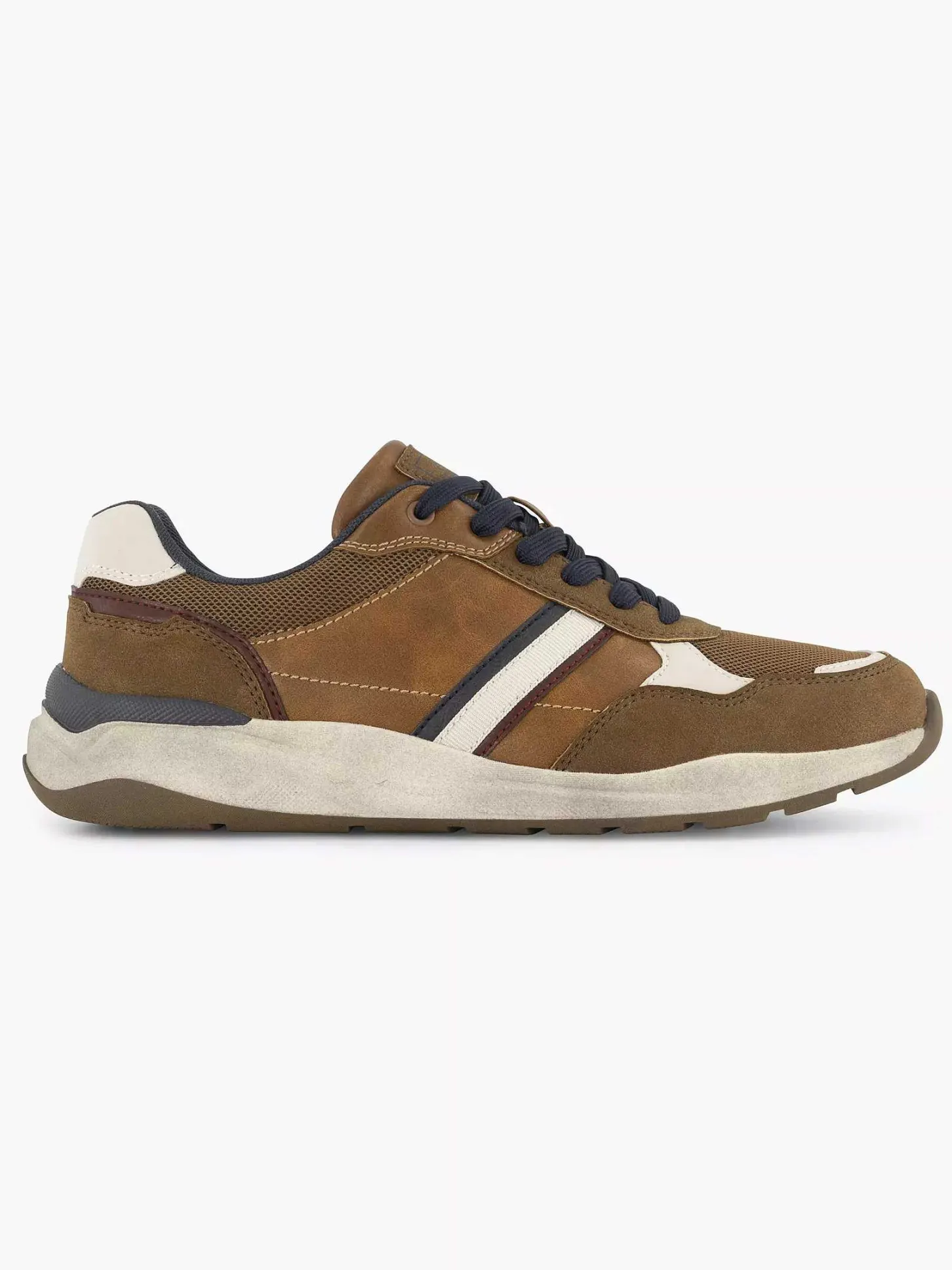 Hot Bruine Comfort Sneaker Heren Sneakers