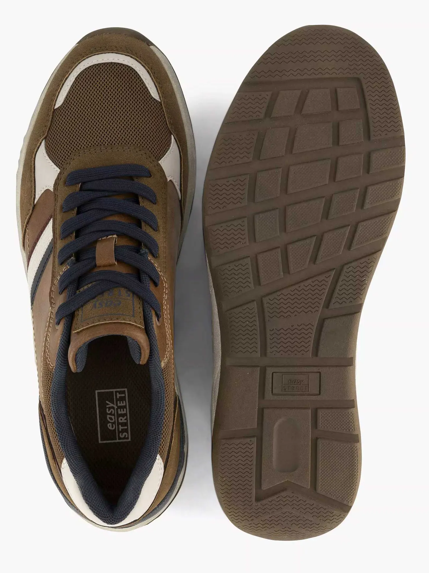 Hot Bruine Comfort Sneaker Heren Sneakers