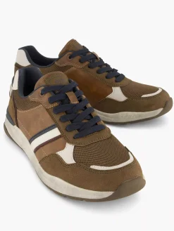 Hot Bruine Comfort Sneaker Heren Sneakers