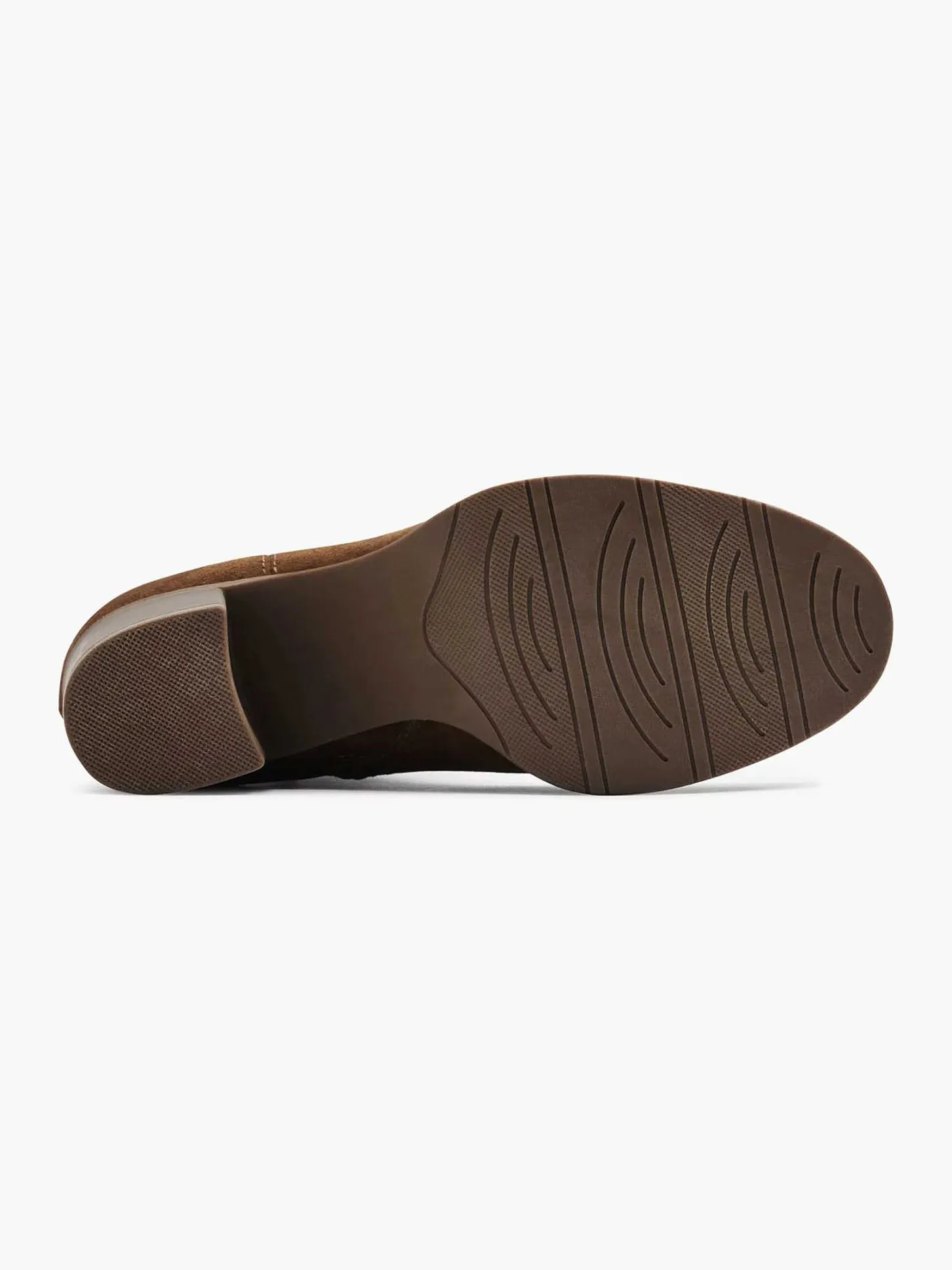 New Bruine Enkellaars Hak Dames Enkellaarzen & Boots