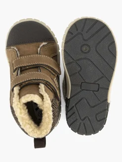 Clearance Bruine Hoge Sneaker Kinderen Jongensschoenen