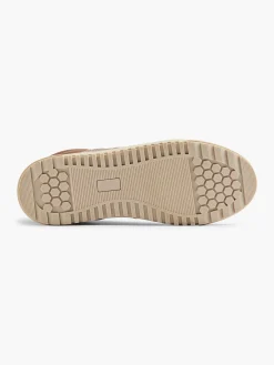 Bruine Hoge Sneaker Kinderen Jongensschoenen