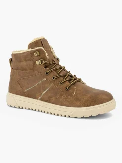Bruine Hoge Sneaker Kinderen Jongensschoenen