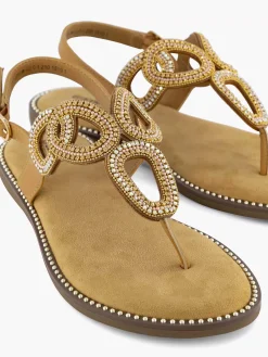 Online Bruine Sandaal Dames Sandalen