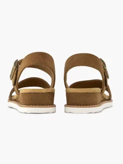 Hot Bruine Sandaal Dames Sandalen