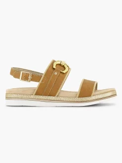 Sale Bruine Sandaale Dames Sandalen