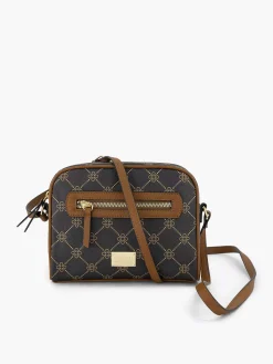Online Bruine Schoudertas Print Dames Online Exclusive Accessoires