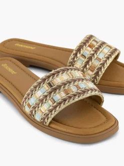Hot Bruine Slipper Dames Slippers
