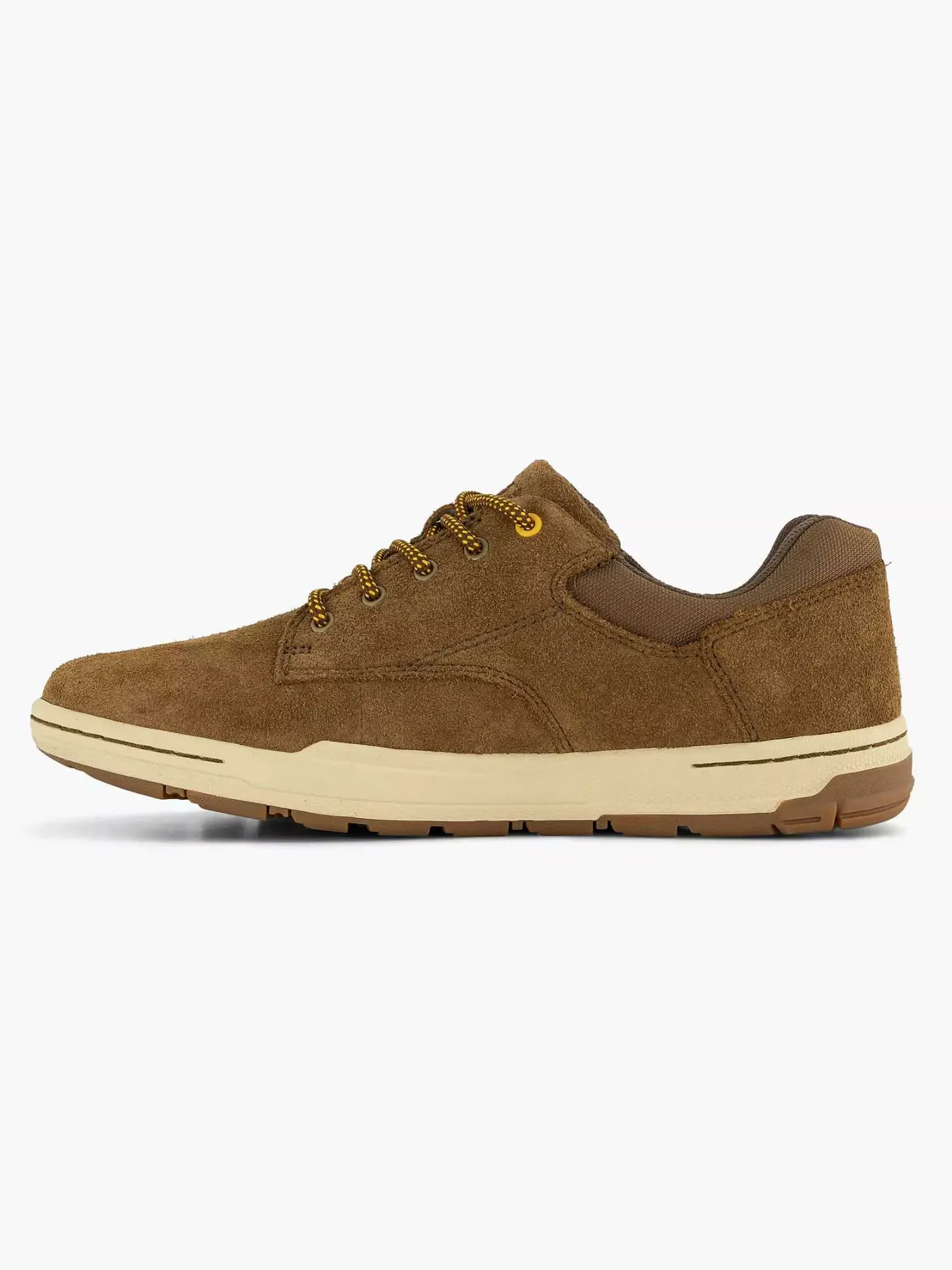 Bruine Suede Sneaker Heren Sneakers