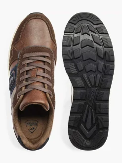 Bruine Suede Sneaker Heren Sneakers