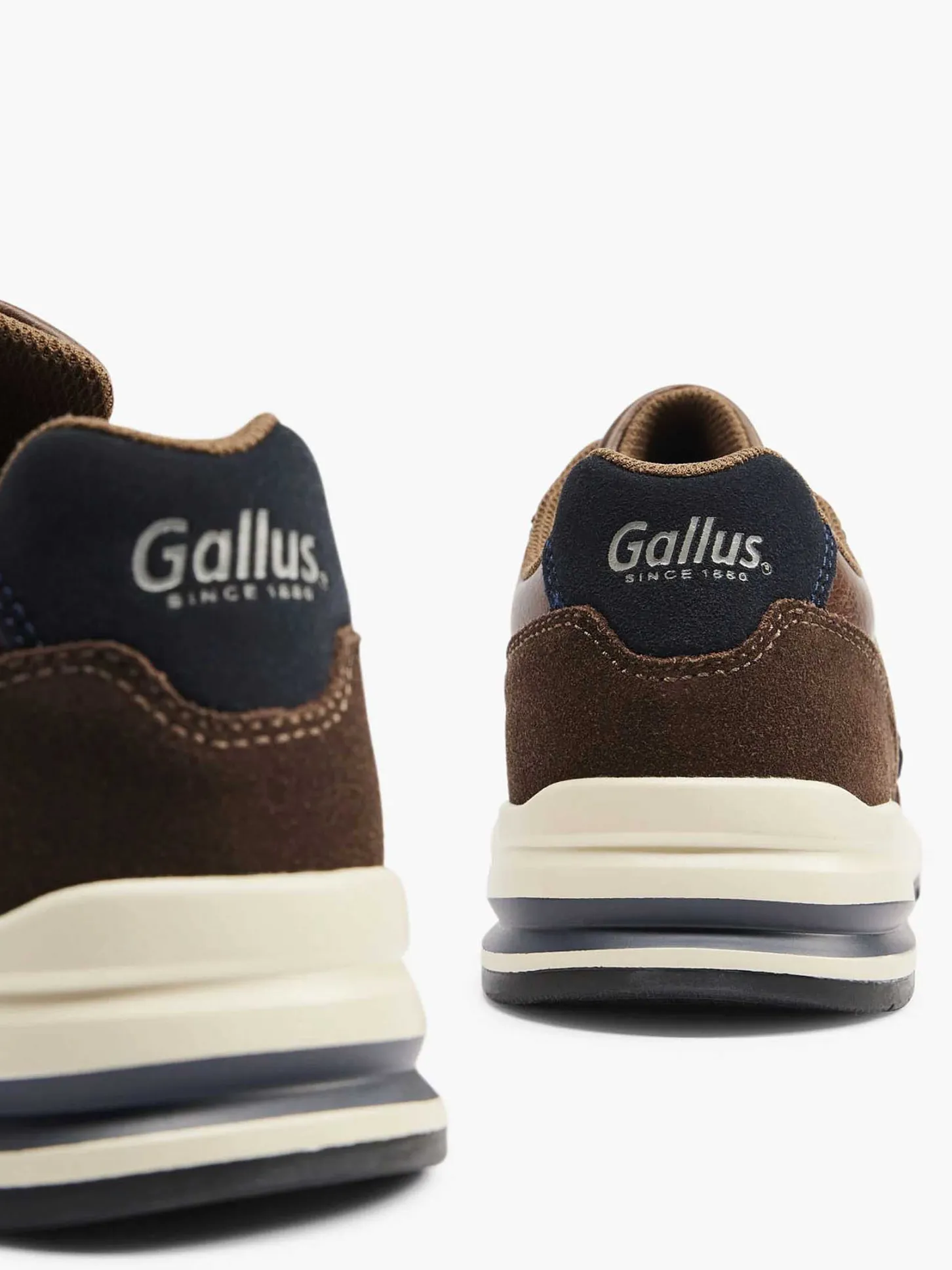 Bruine Suede Sneaker Heren Sneakers