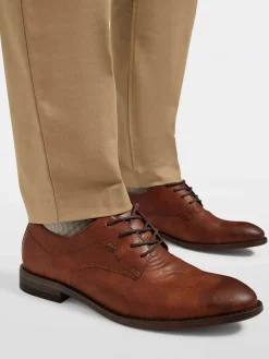 Sale Bruine Veterschoen Heren Geklede Schoenen