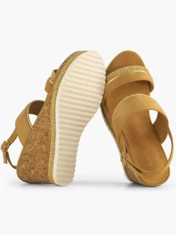 Sale Camel Sandalette Dames Sandalen