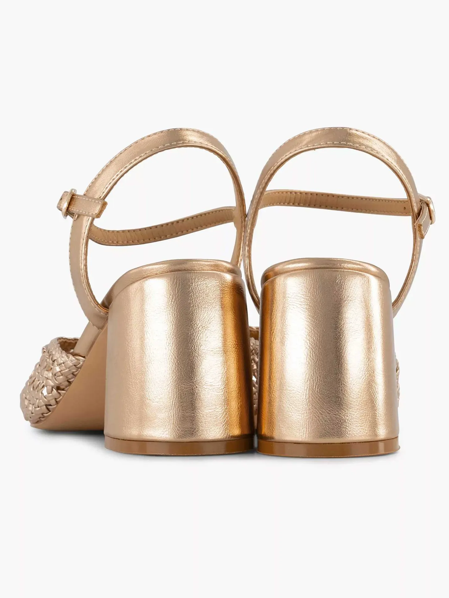 Champagne Sandalette Dames Sandalen