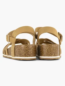 Cognac Sandaal Dames Sandalen