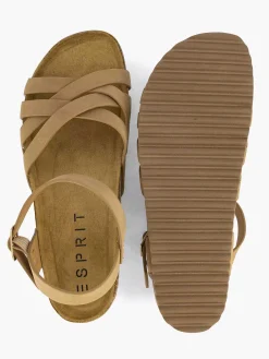 Cognac Sandaal Dames Sandalen