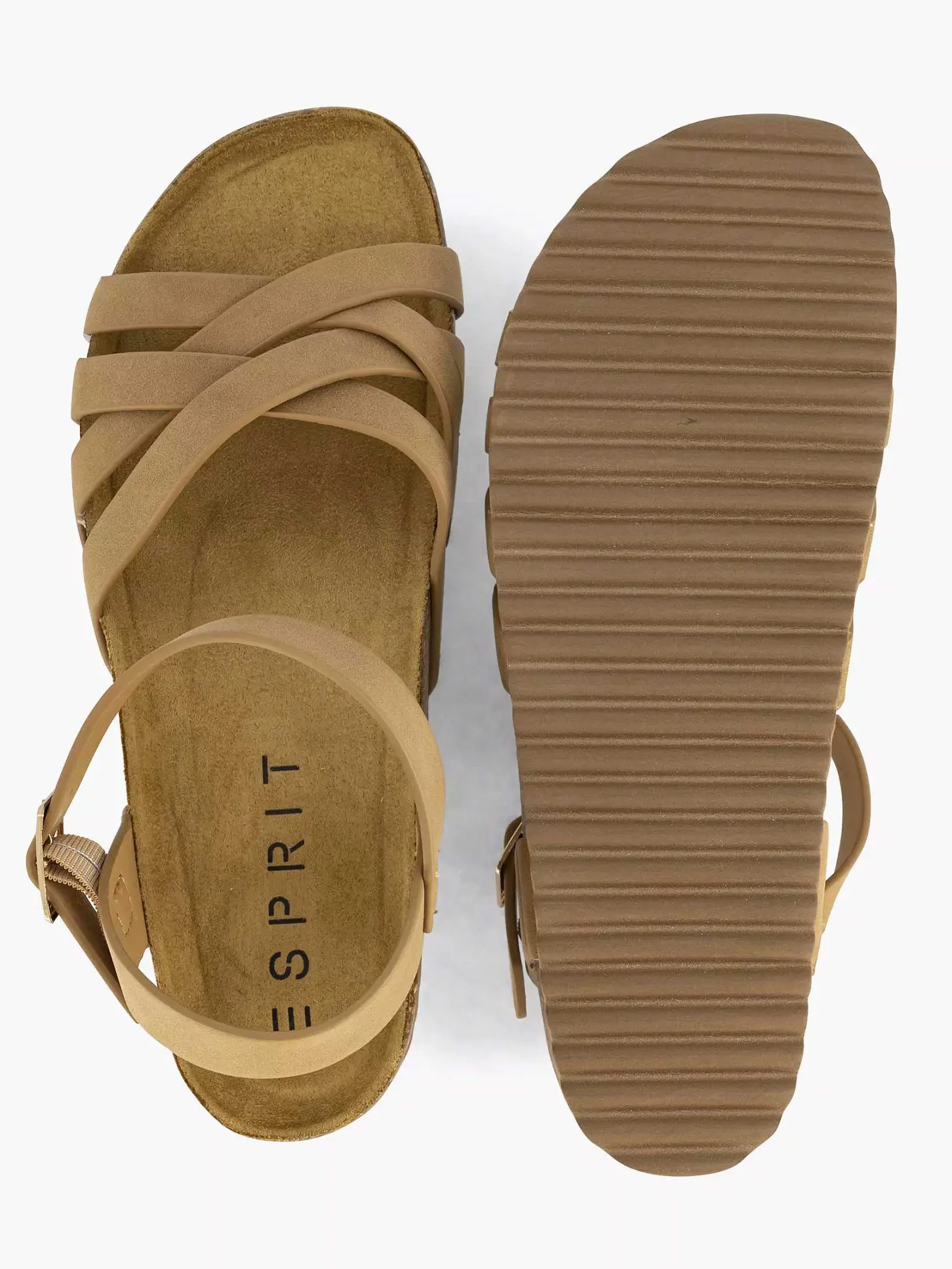 Cognac Sandaal Dames Sandalen