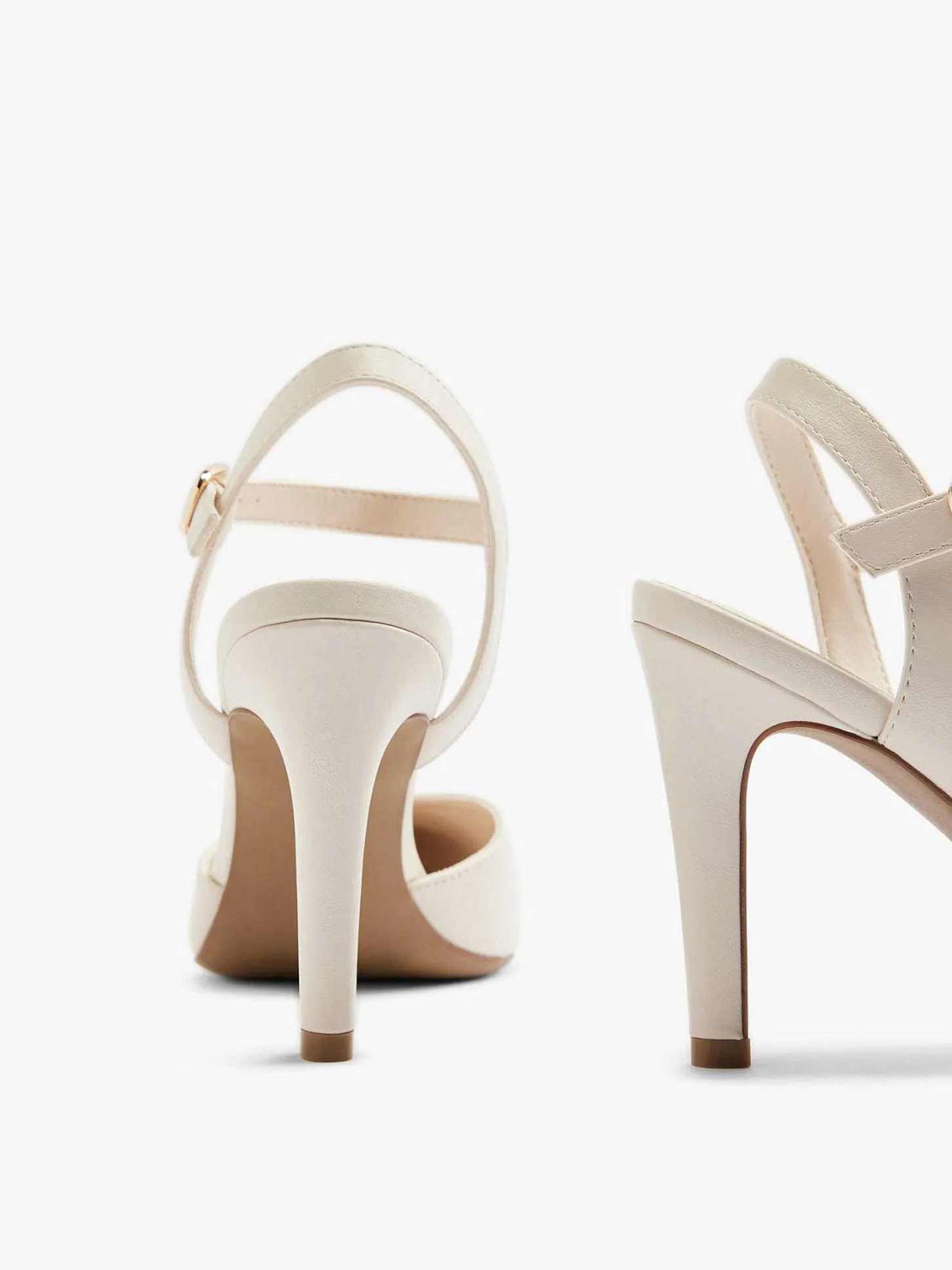 Online Creme Pump Dames Hoge Hakken