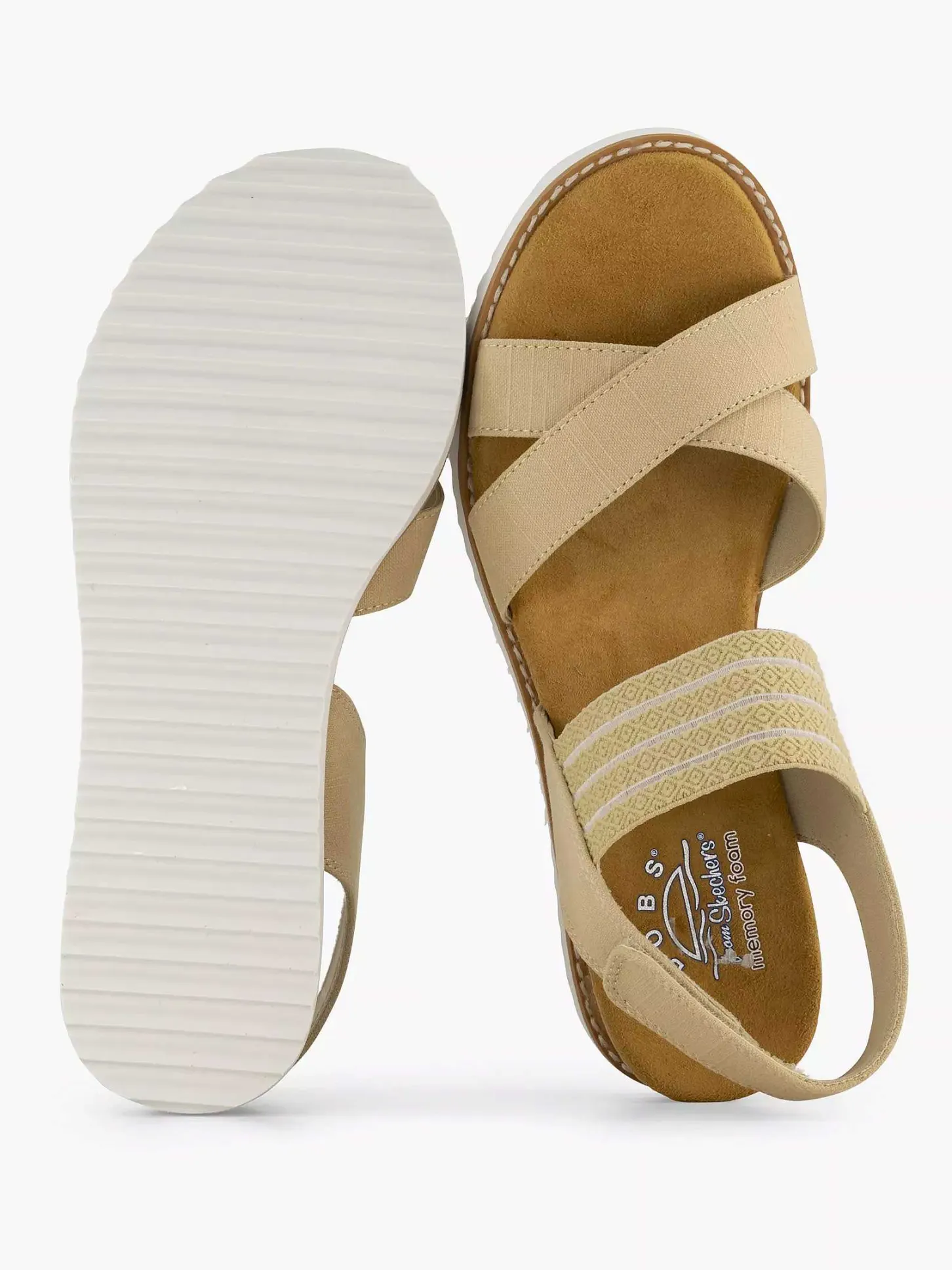 Hot Creme Sandaal Dames Sandalen