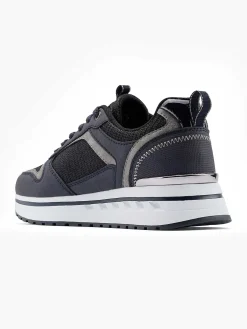 Hot Donkerblauwe Chunky Sneaker Dames Sneakers