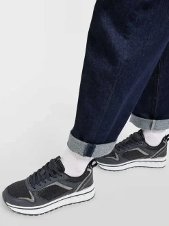Hot Donkerblauwe Chunky Sneaker Dames Sneakers
