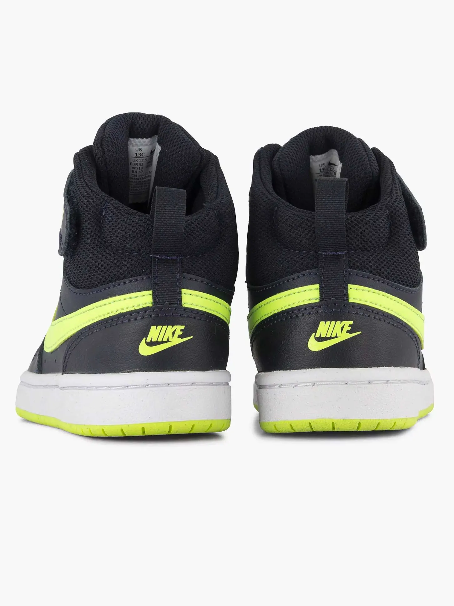 Discount Donkerblauwe Court Borough Mid 2 Kinderen Jongensschoenen