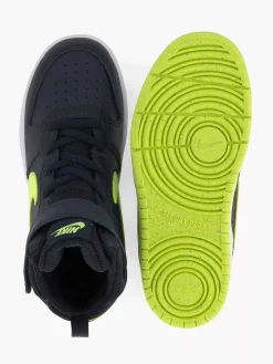 Discount Donkerblauwe Court Borough Mid 2 Kinderen Jongensschoenen