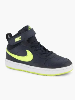 Discount Donkerblauwe Court Borough Mid 2 Kinderen Jongensschoenen