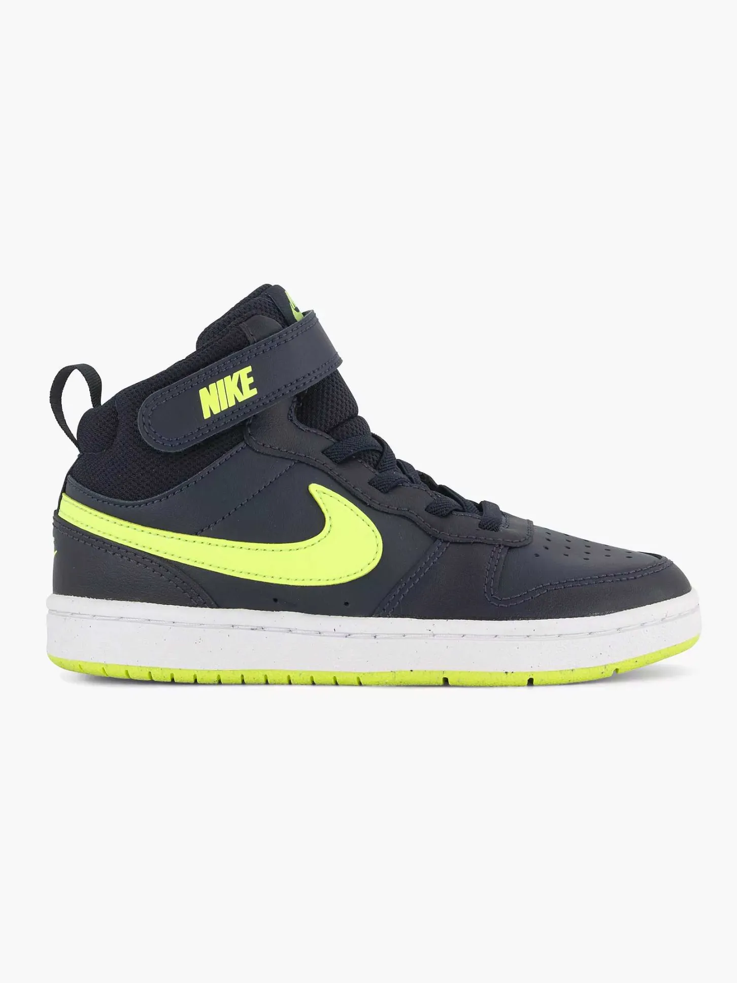Discount Donkerblauwe Court Borough Mid 2 Kinderen Jongensschoenen
