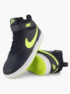 Discount Donkerblauwe Court Borough Mid 2 Kinderen Jongensschoenen