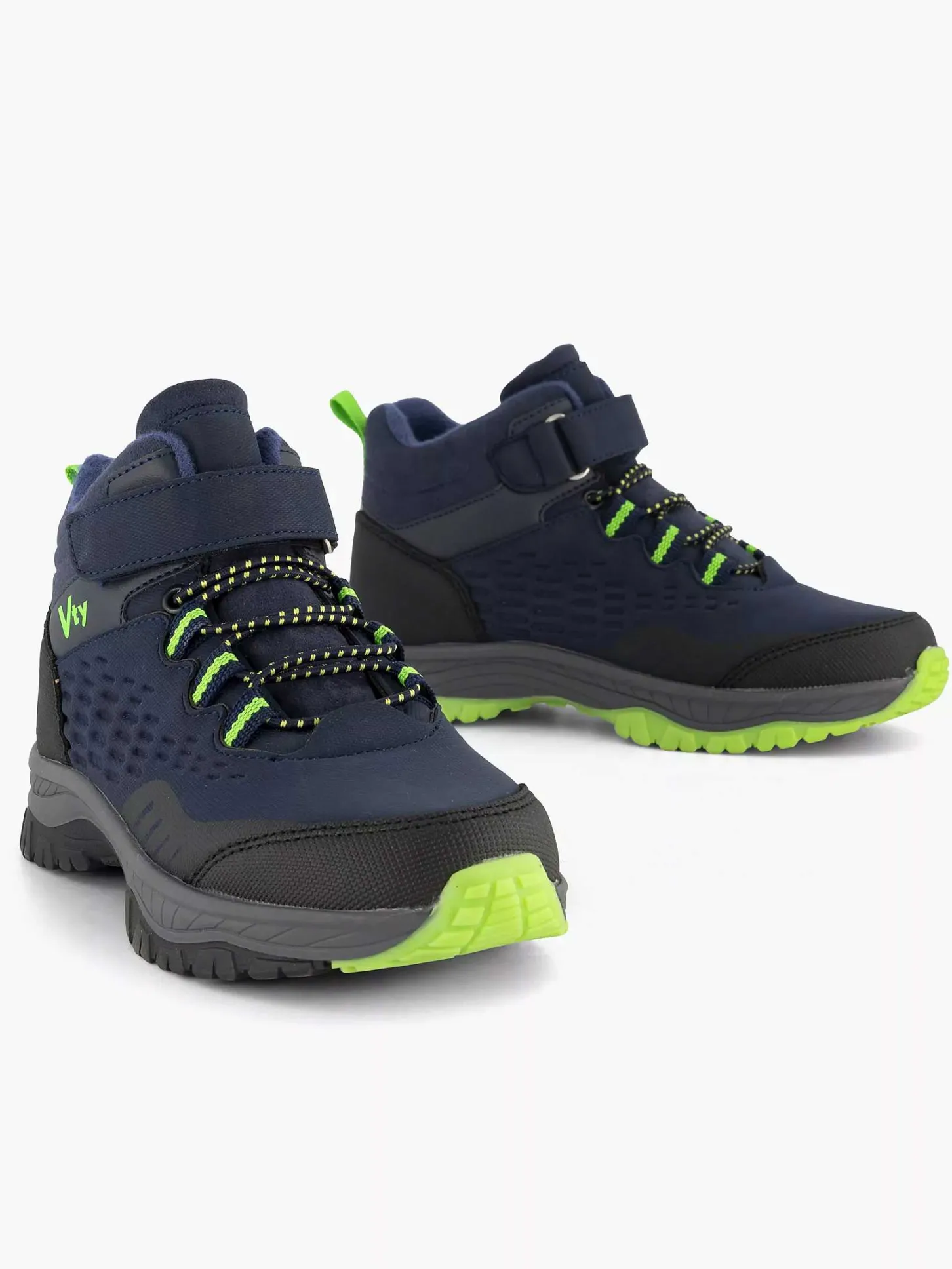 New Donkerblauwe Hoge Sneaker Kinderen Jongensschoenen