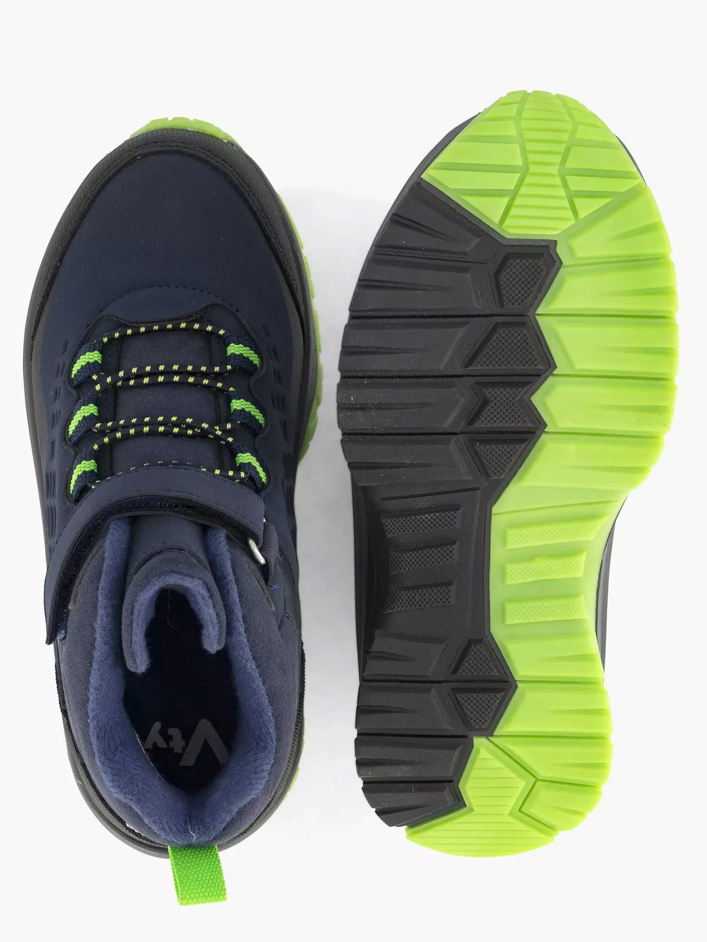New Donkerblauwe Hoge Sneaker Kinderen Jongensschoenen