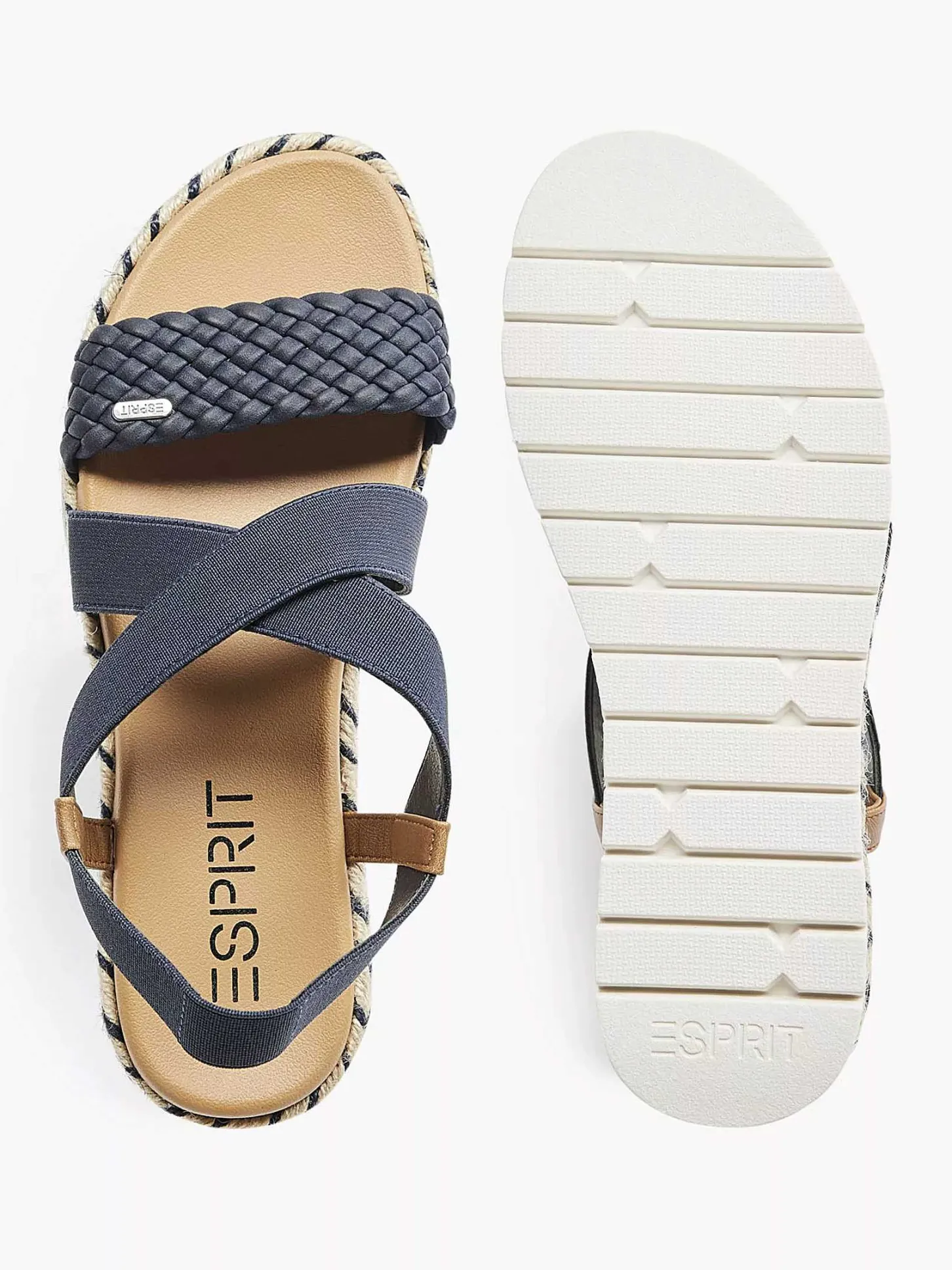 New Donkerblauwe Platform Sandaal Dames Sandalen