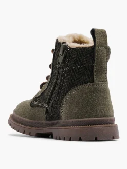New Donkergroene Veterboot Kinderen Babyschoenen