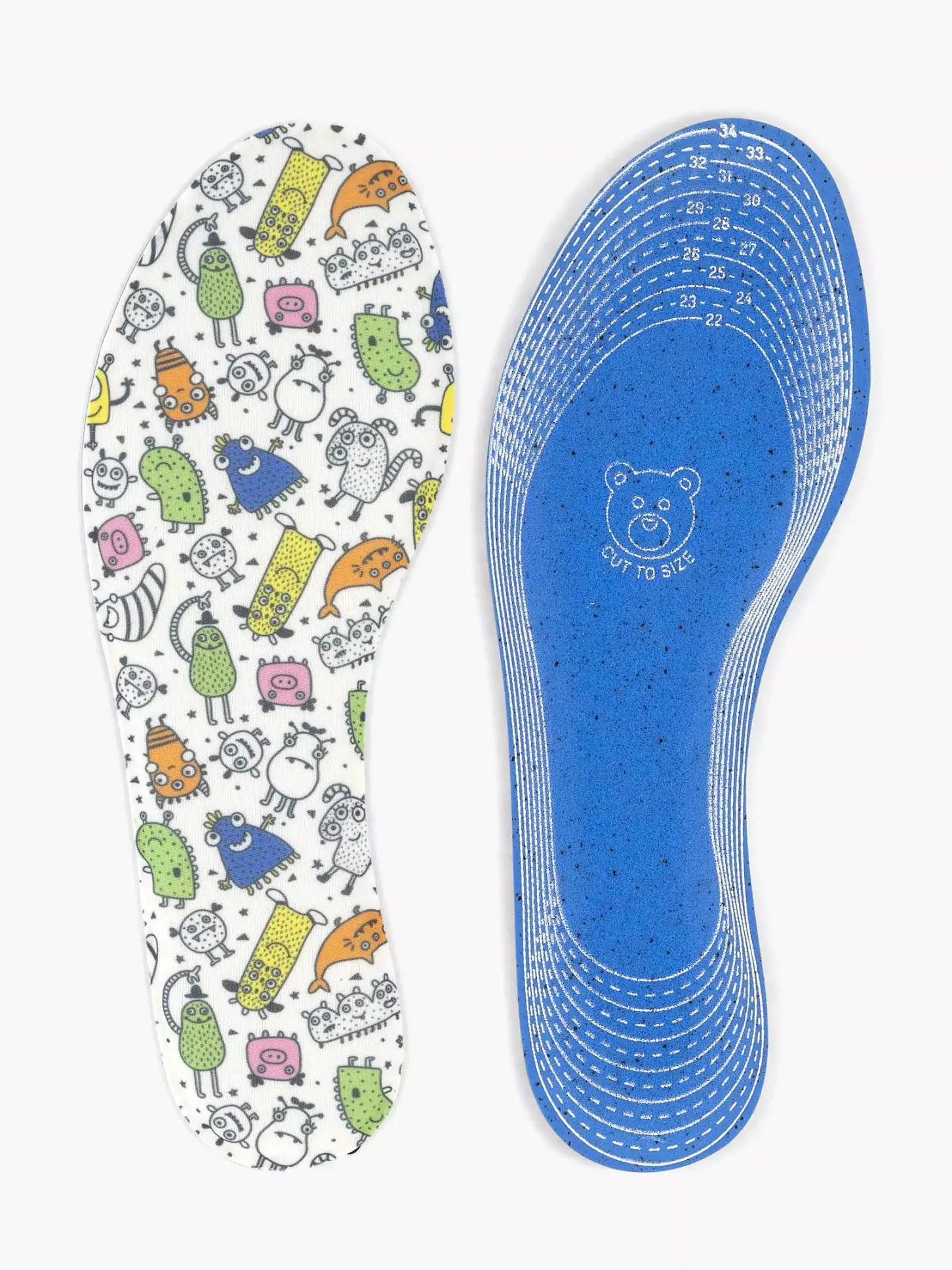 Outlet Gekleurde Memory Foam Zool 22-35 Kinderen Babyschoenen