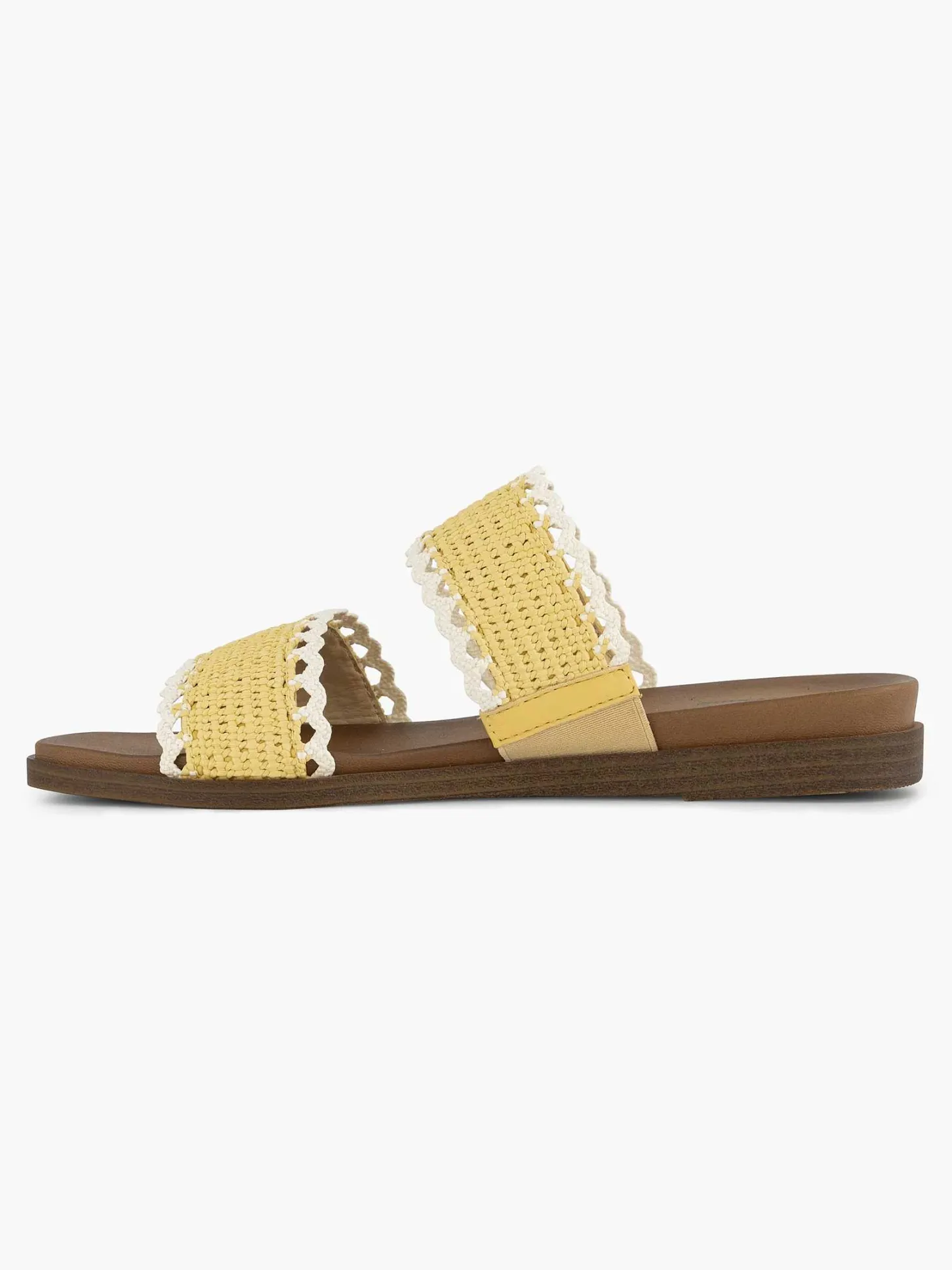 Outlet Gele Slipper Dames Slippers