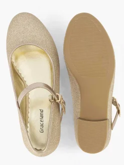 Discount Gouden Ballerina Glitters Kinderen Jongensschoenen
