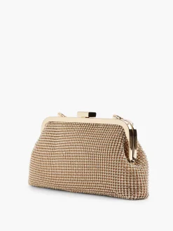 New Gouden Clutch Glitters Dames Online Exclusive Accessoires