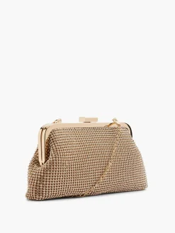 New Gouden Clutch Glitters Dames Online Exclusive Accessoires