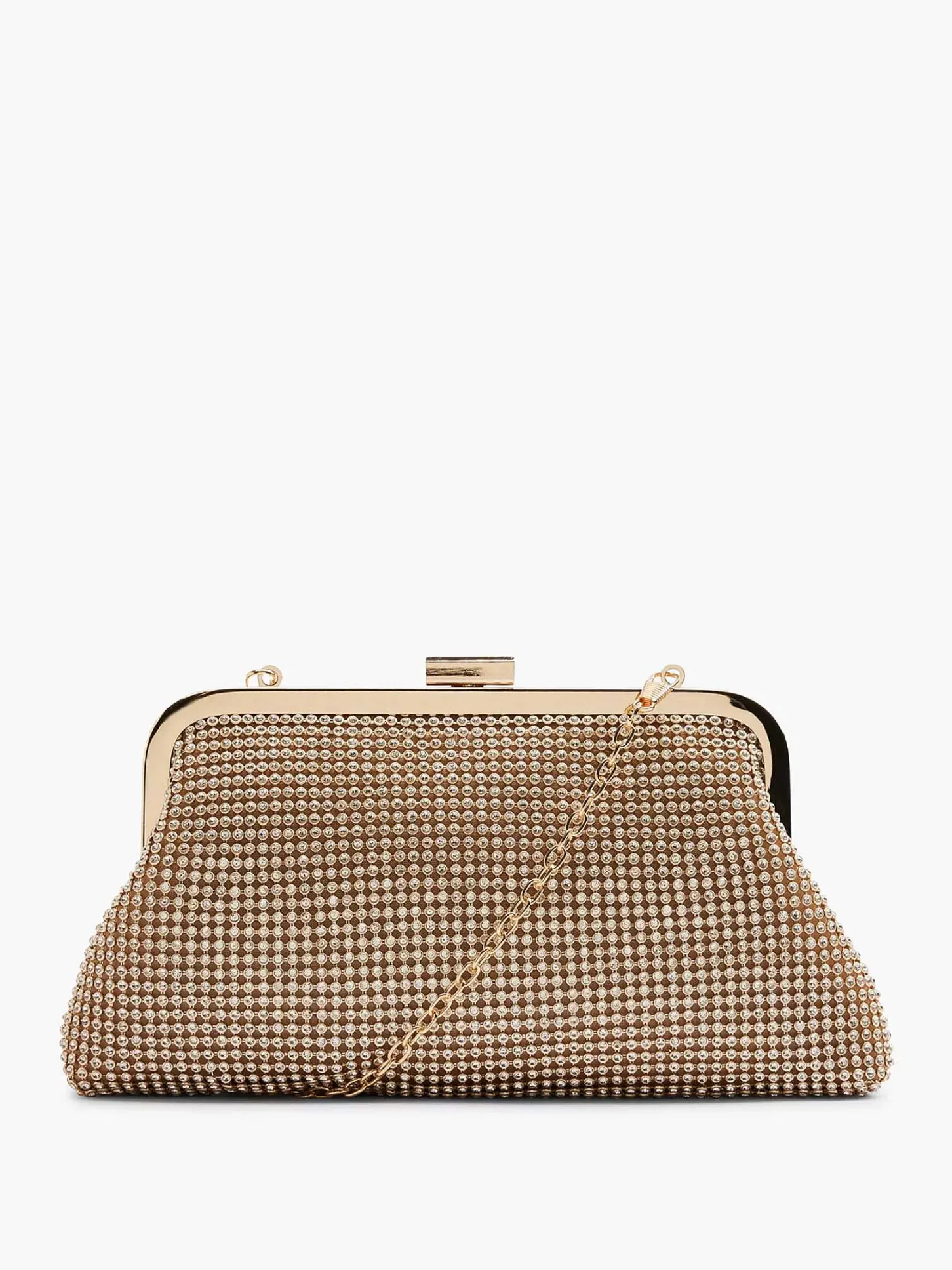New Gouden Clutch Glitters Dames Online Exclusive Accessoires