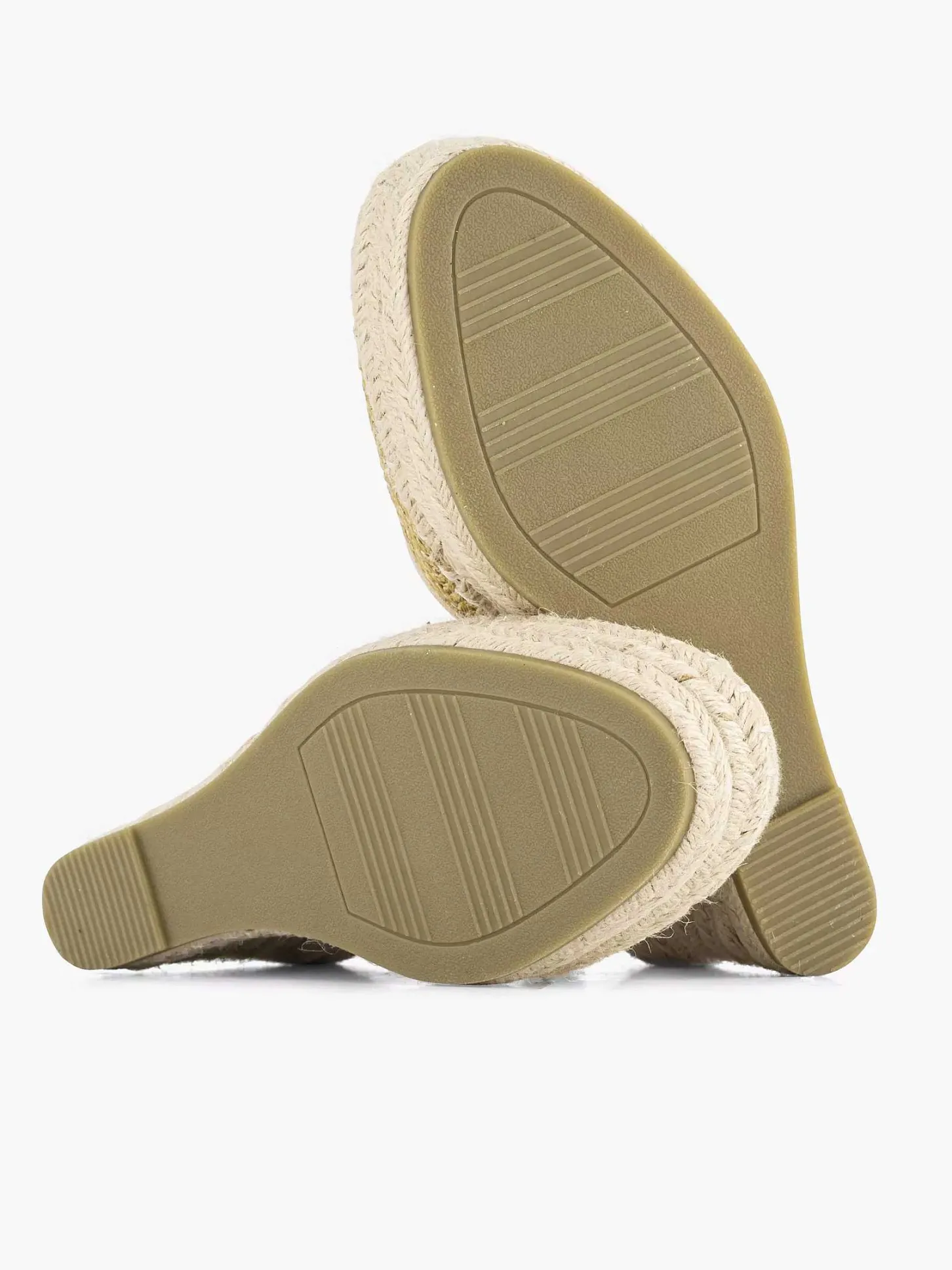 Sale Gouden Espadrille Sleehak Dames Hoge Hakken