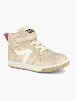 Discount Gouden Hoge Sneaker Kinderen Jongensschoenen