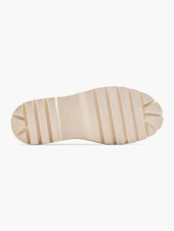 Clearance Gouden Metallic Chunky Loafer Dames Instappers