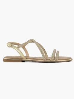 New Gouden Sandaal Dames Sandalen