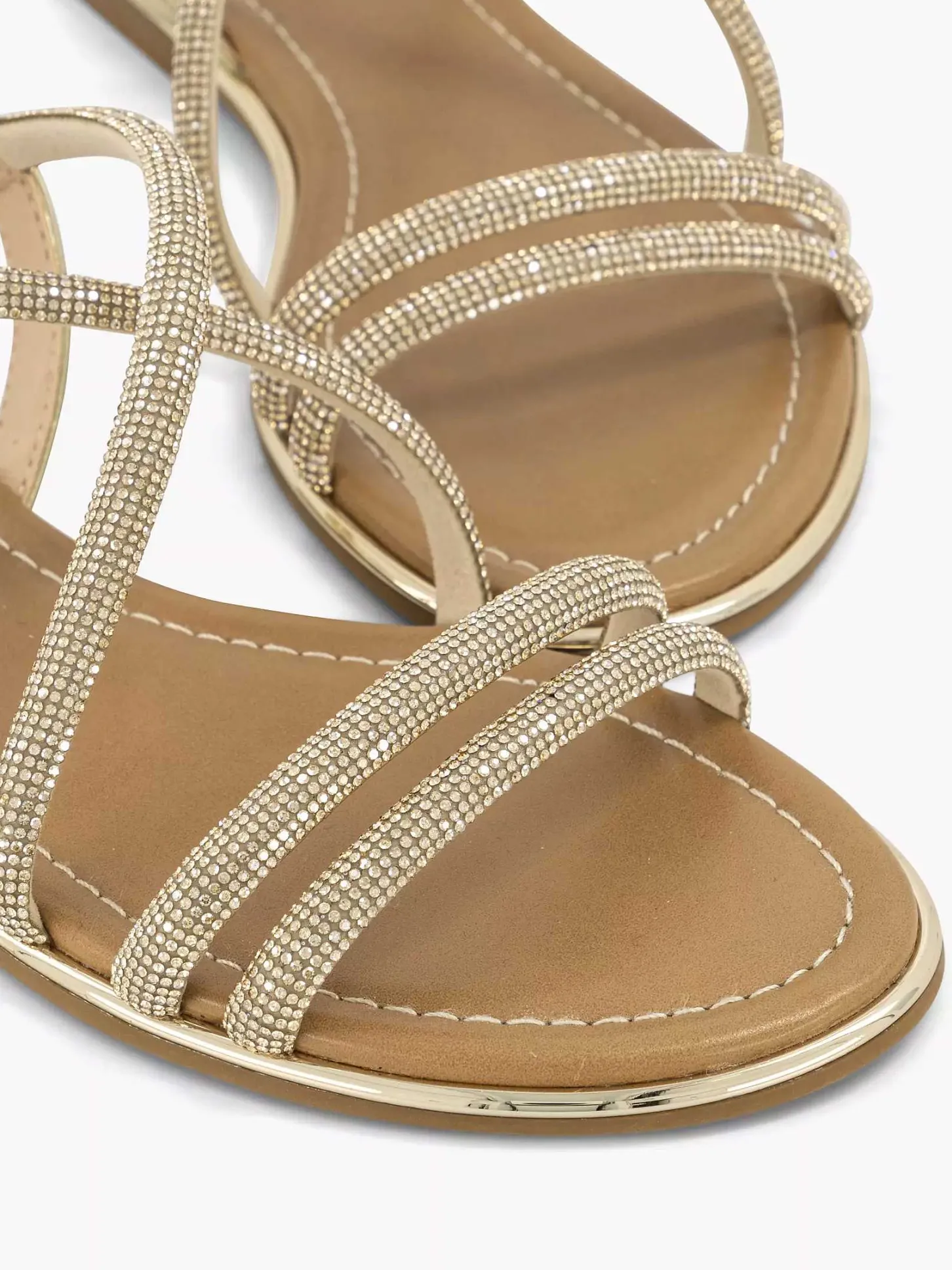 New Gouden Sandaal Dames Sandalen
